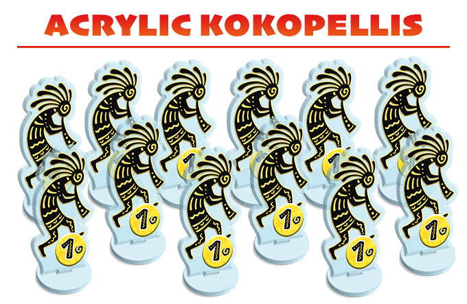 Kokopelli Acrylic Pieces